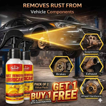 Anti- Rust Lubricant Spray & Rust Remover |  Pack of 2 Bye 1 Get 1 Free